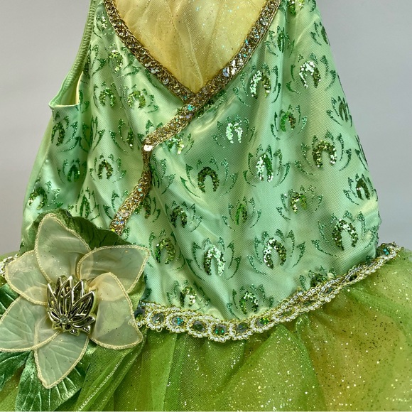 Tiana Disney Princess Gown / Castle Collection Dress / Princess and the Frog - Picture 6 of 11